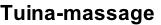Tuina-massage